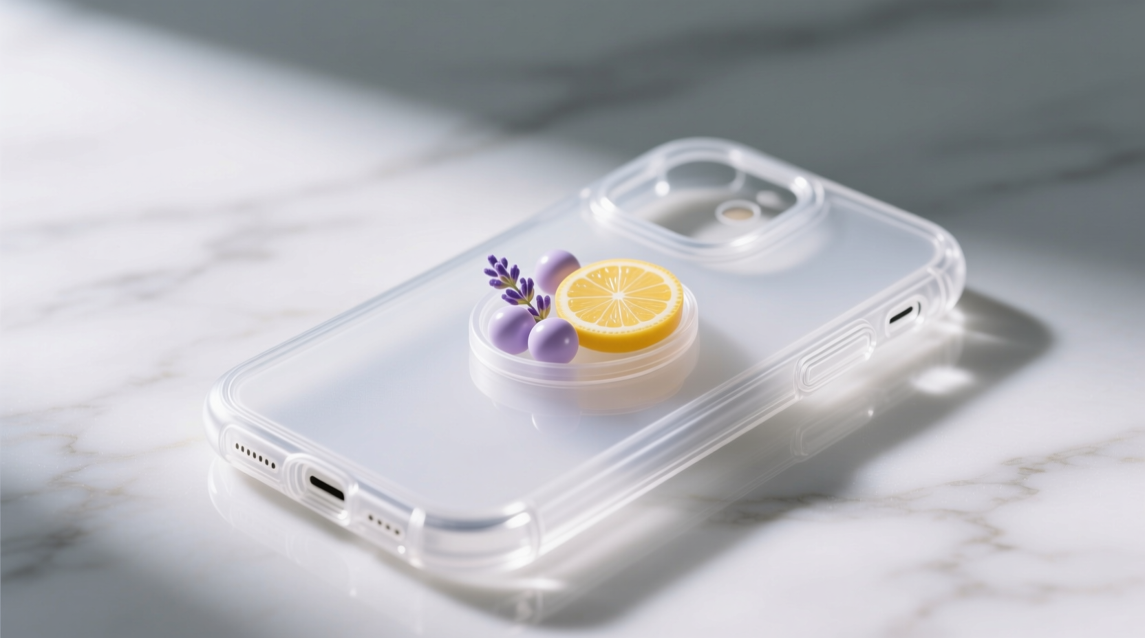 how to clean silicone phone cases with scent beads