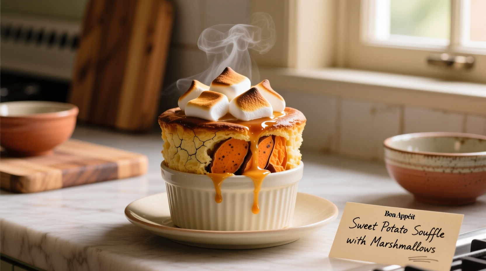 Perfect Sweet Potato Souffle with Marshmallows Recipe