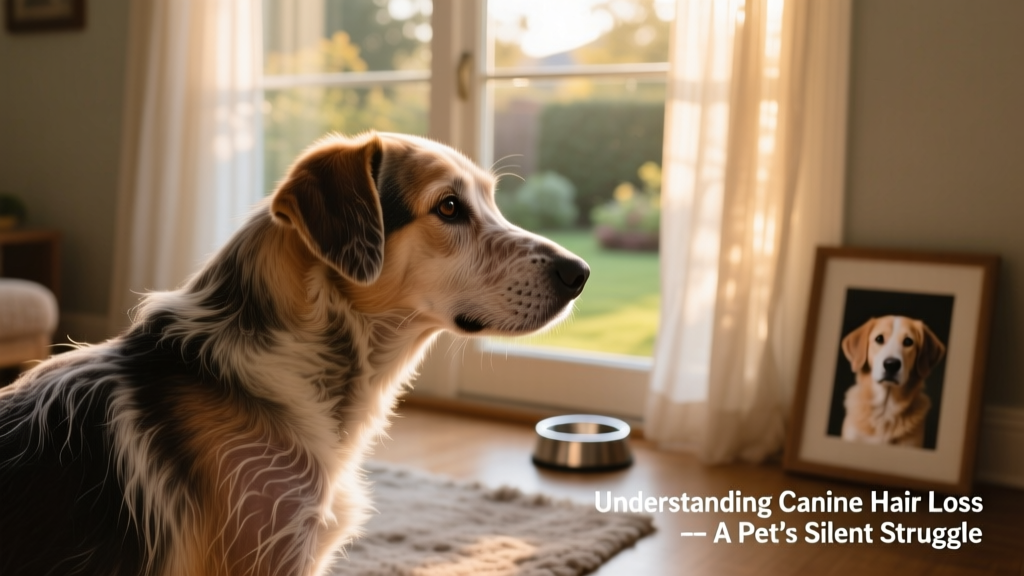 A dog looking longingly out of the window