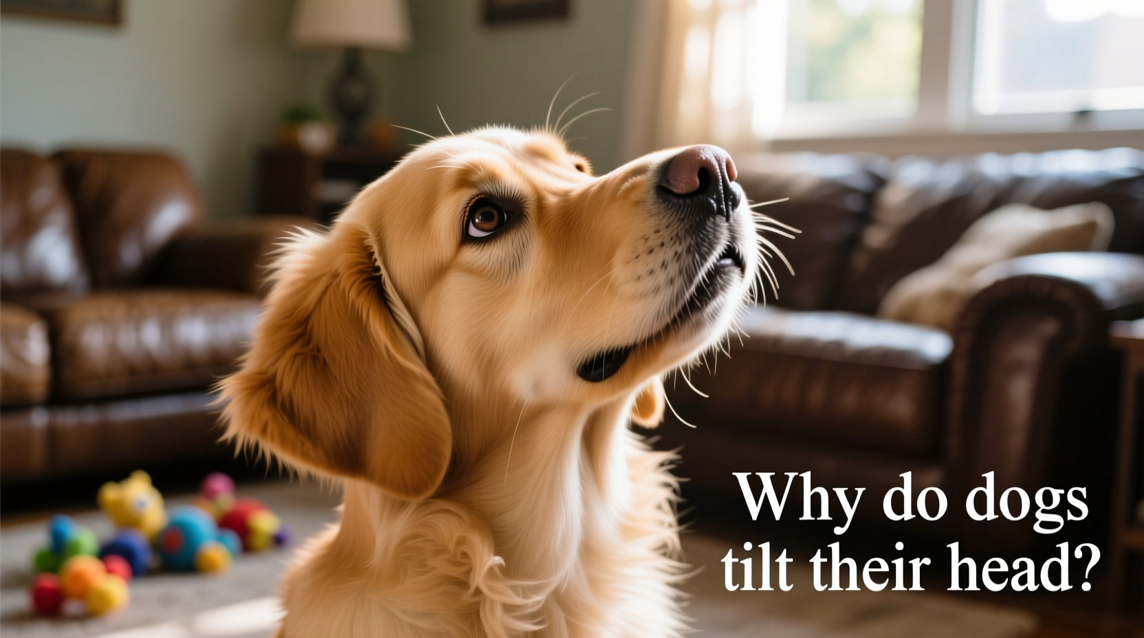 why does my dog tilt his head when i say certain words