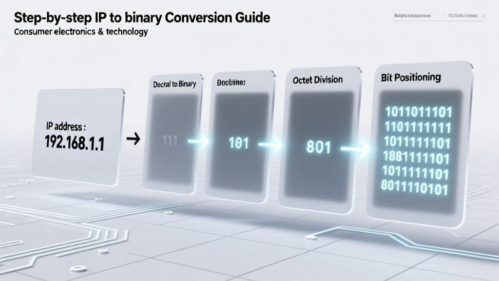 IP to Binary Conversion: Step-by-Step Guide & Tools