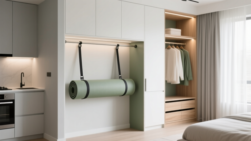 Home Gym Floor Mat Storage: Rolling vs. Folding vs. Wall-...