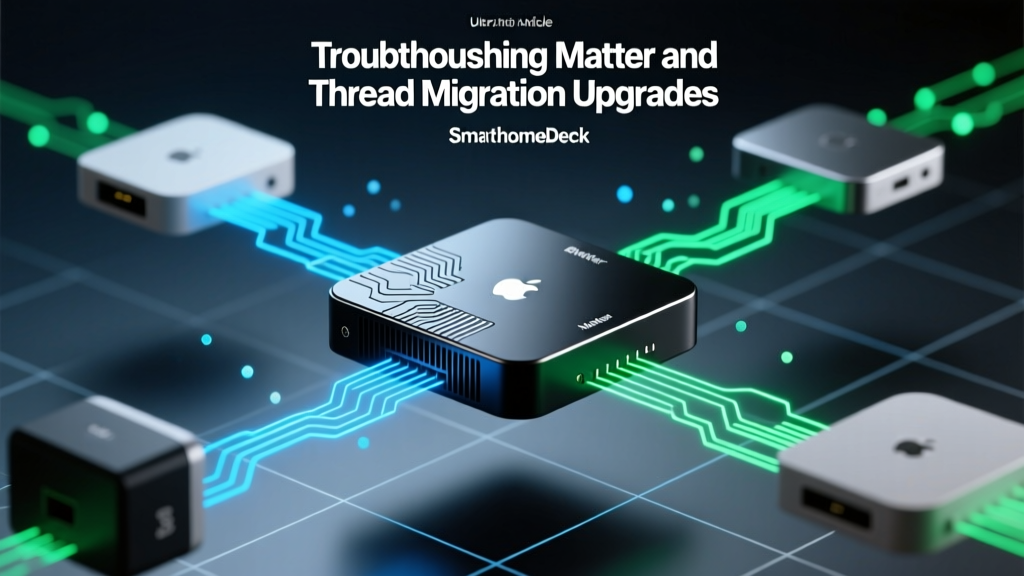 Troubleshooting Matter and Thread Migration Upgrades