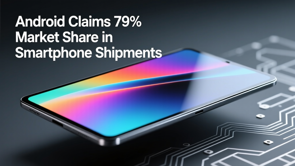 Android Captures 79% Global Smartphone Shipments in Q1 2024: What This Dominance Means for Display Innovation, OEM Strategy, and User Experience