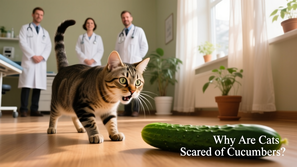 Why Are Cats Scared of Cucumbers? These Veterinarians Let the Cat Out of the Bag