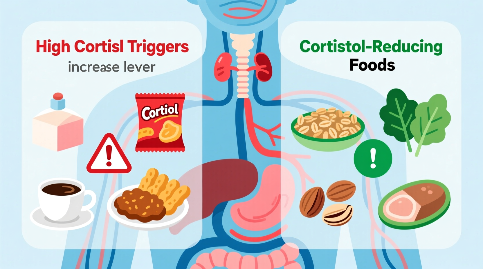 Foods That Increase Cortisol: Science-Backed Facts
