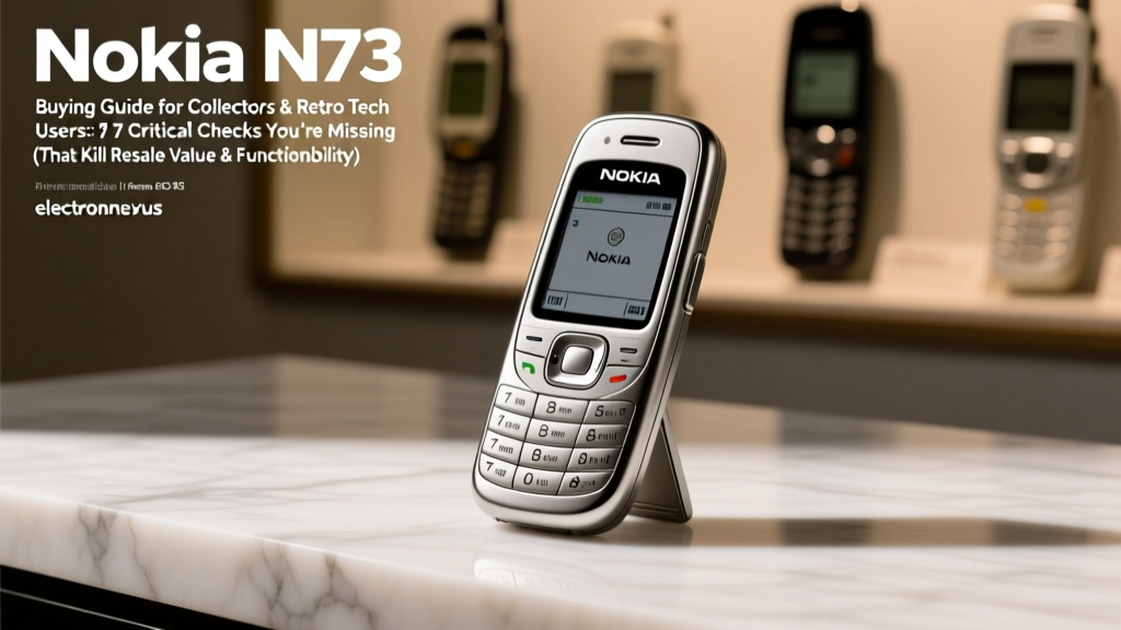 Nokia N73 Buying Guide for Collectors & Retro Tech Users: 7 Critical Checks You’re Missing (That Kill Resale Value & Functionality)