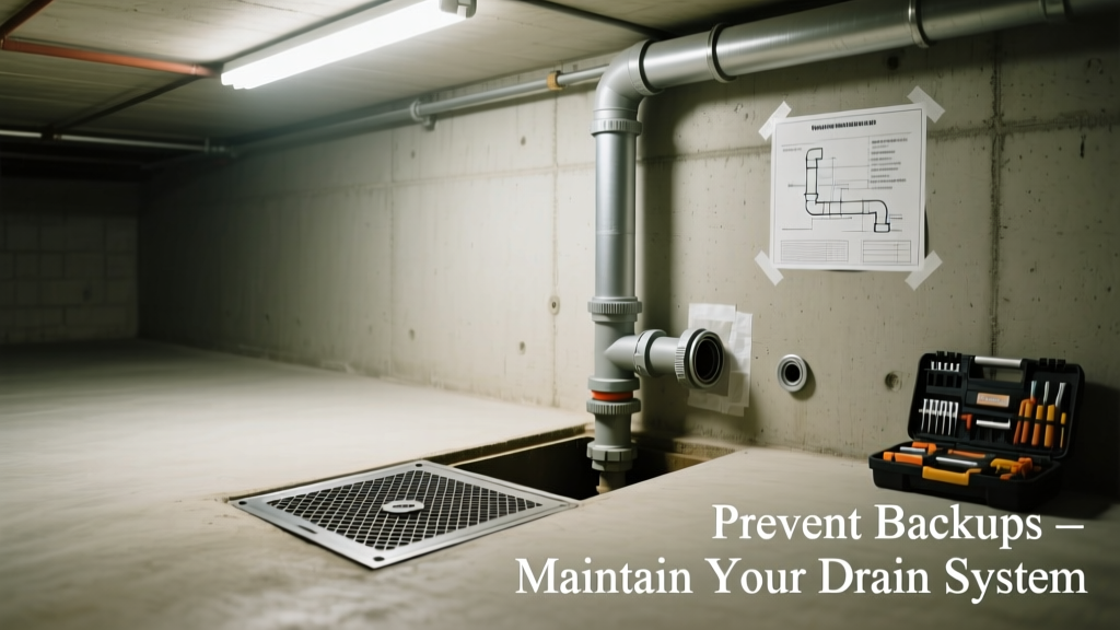 How to Prevent Floor Drain Backing Up in Basements