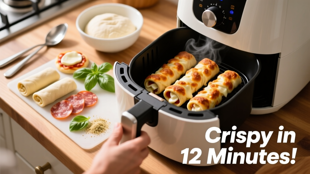 How to Cook Pizza Logs in an Air Fryer (Crispy & Fast!)