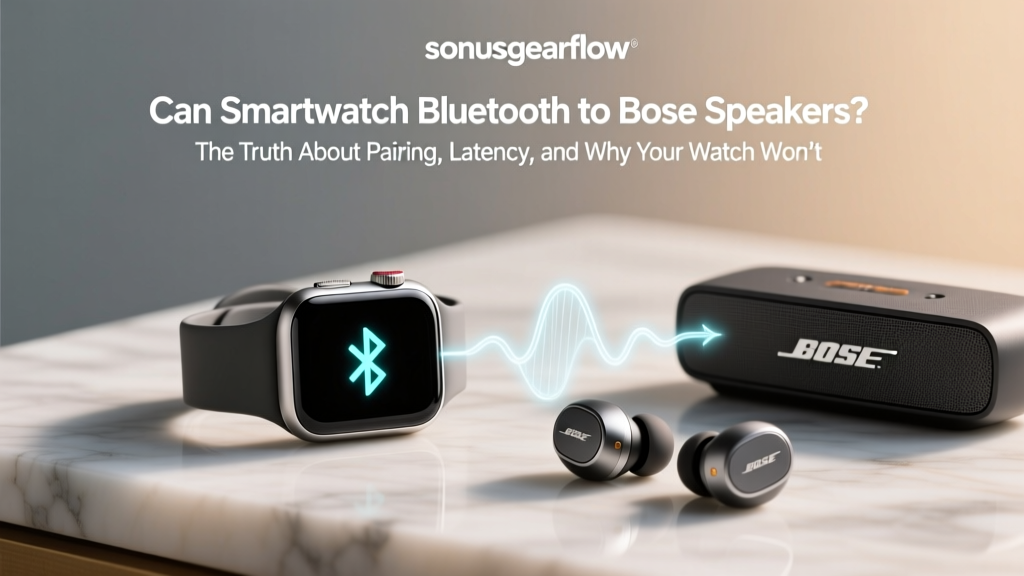 Smartwatch Bluetooth to Bose Speakers: What Works