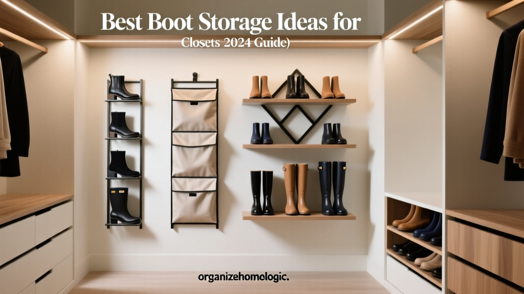 Best Boot Storage Ideas for Closets (2024 Guide)