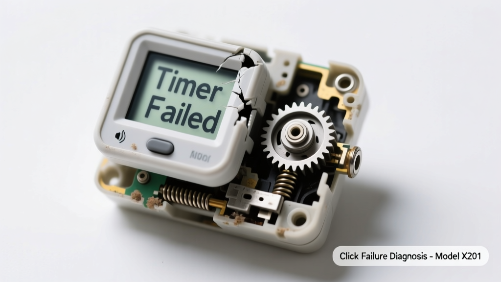 Timer Failed Making Clicking Sound: Quick Diagnosis