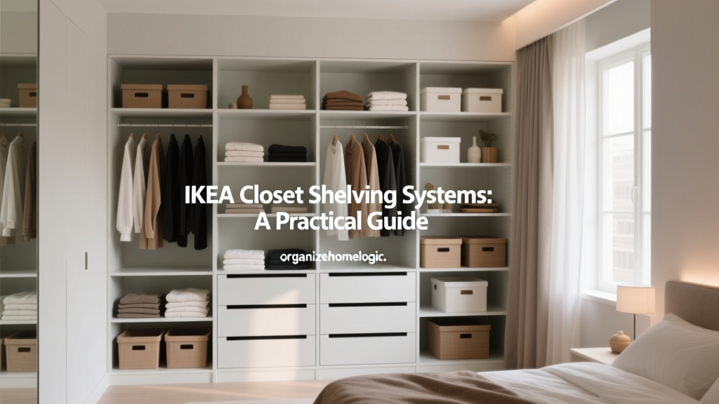 IKEA Closet Shelving Systems: A Practical Guide