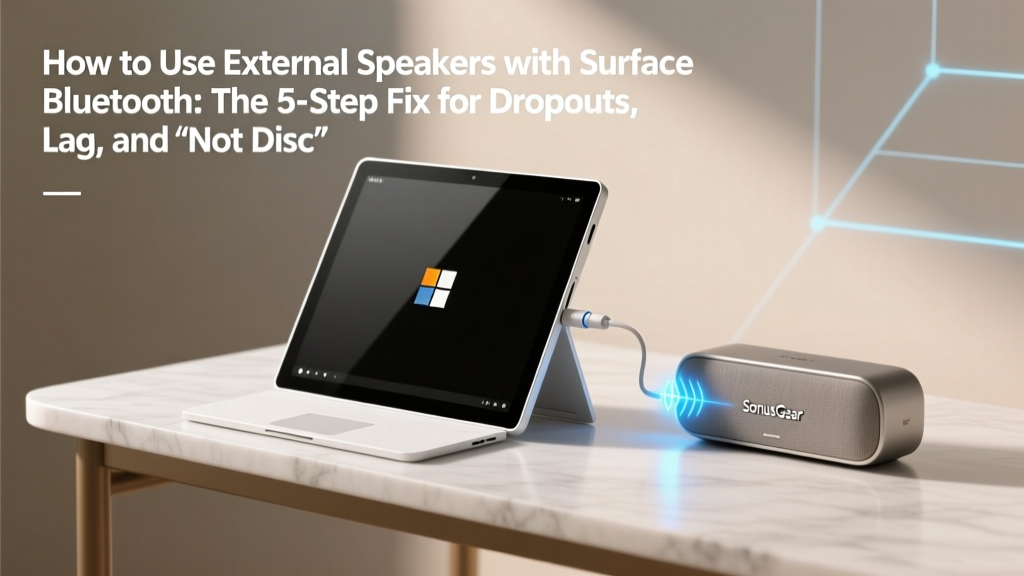 Surface Bluetooth Speakers: Fix Dropouts & Lag (2026)