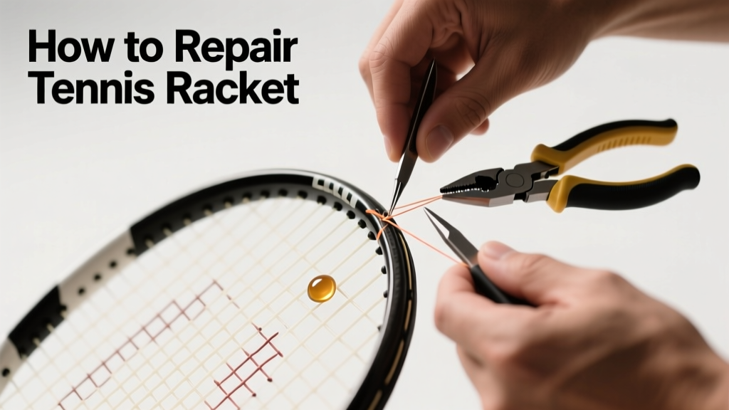 How to Repair Tennis Equipment