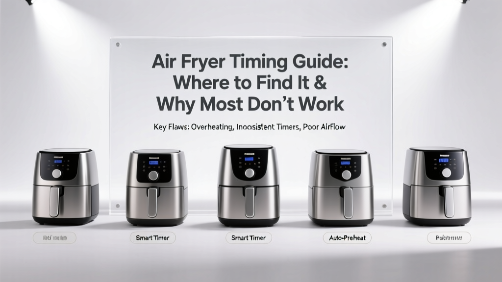 Air Fryer Timing Guide: Find & Fix Inconsistent Times