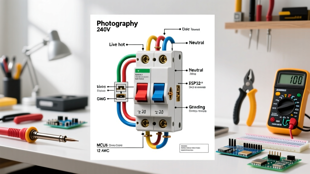 Wiring Diagram for a Double Pole Switch: 240V Breaker Guide