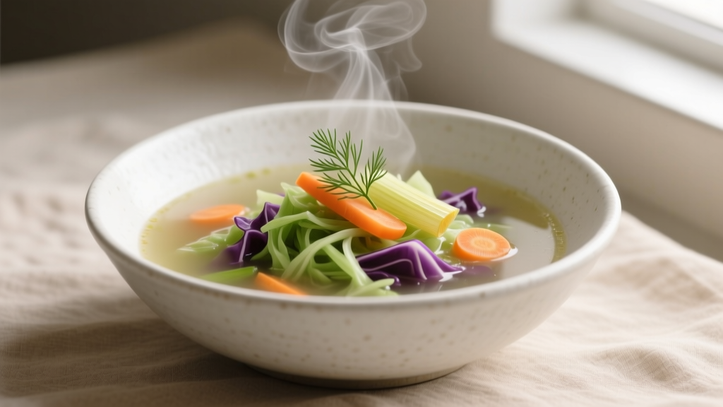 Classic Cabbage Soup Recipe: 1-Hour Healthy Meal (134 Cal)