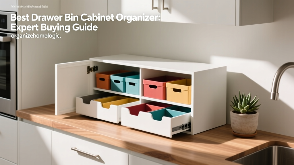 Best Drawer Bin Cabinet Organizer: Expert Buying Guide