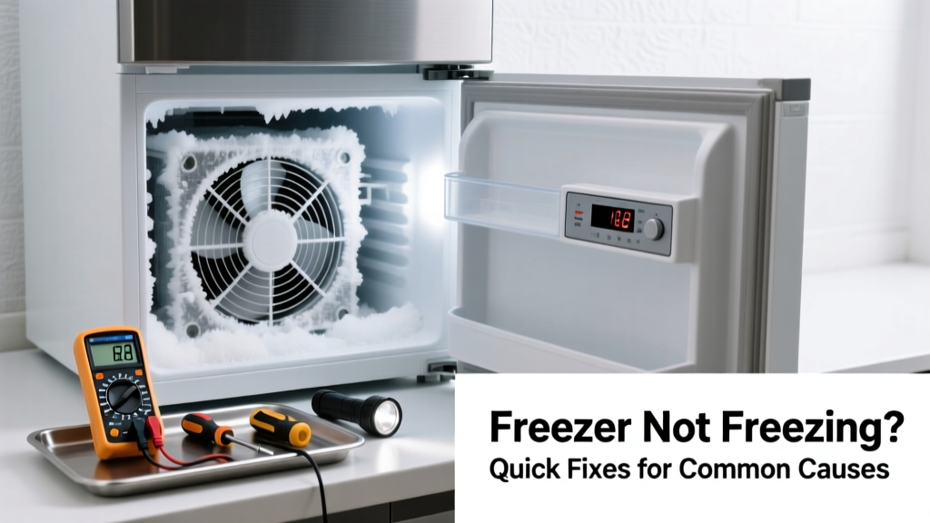 Freezer Not Freezing? Quick Fixes for Common Causes