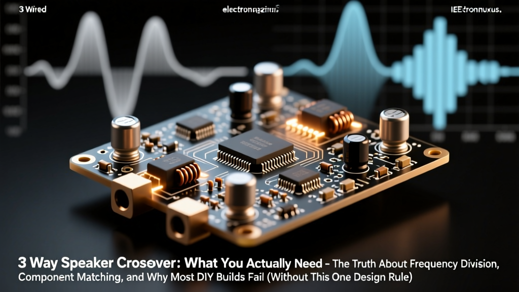 3 Way Speaker Crossover What You Actually Need: The Truth About Frequency Division, Component Matching, and Why Most DIY Builds Fail (Without This One Design Rule)