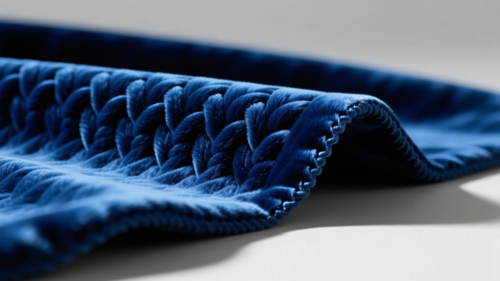 Blue Velveteen Fabric: Technical Guide for Designers