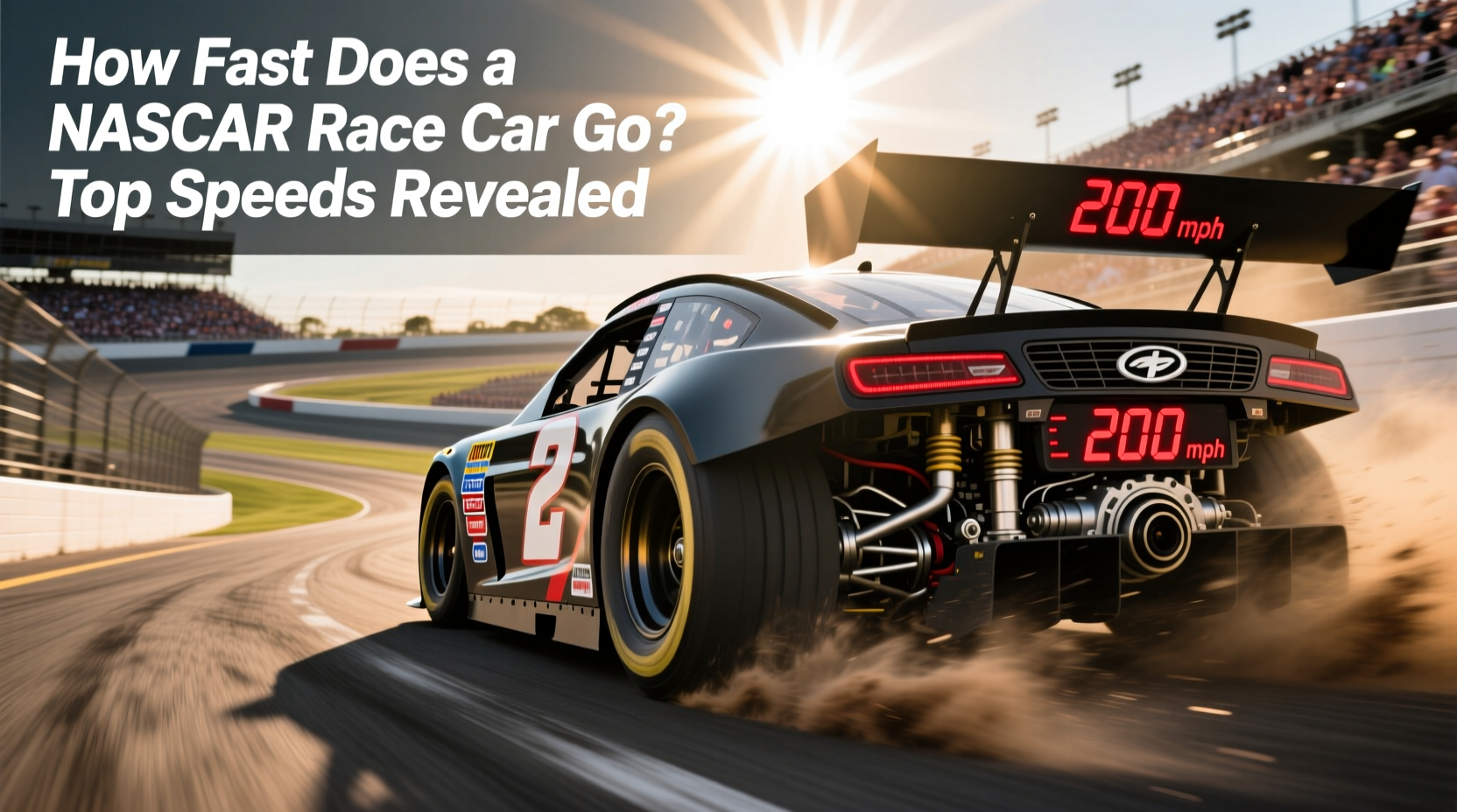 how fast does a nascar race car go