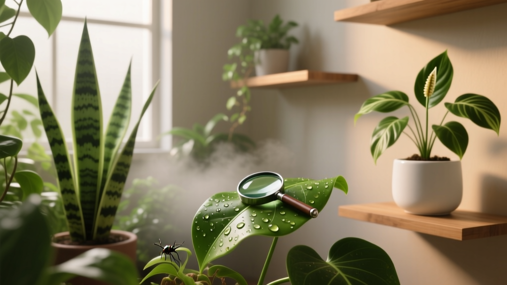 Protect Indoor Plants from Insects in Low Light