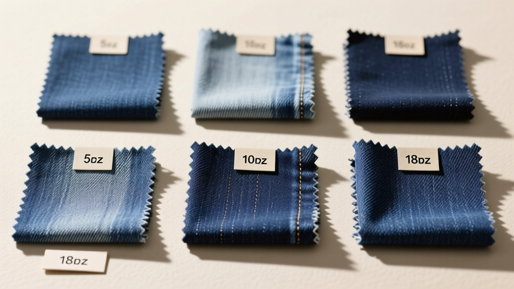 Denim Weights Decoded: From 5oz to 18oz & Beyond