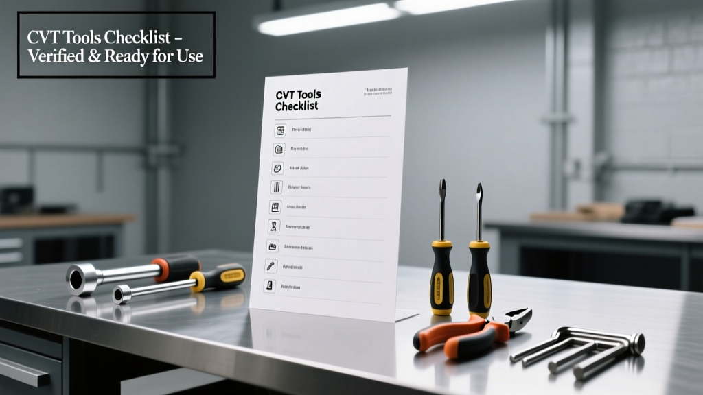 CVT Tools Checklist: Essential Equipment for Precision Transmission Service