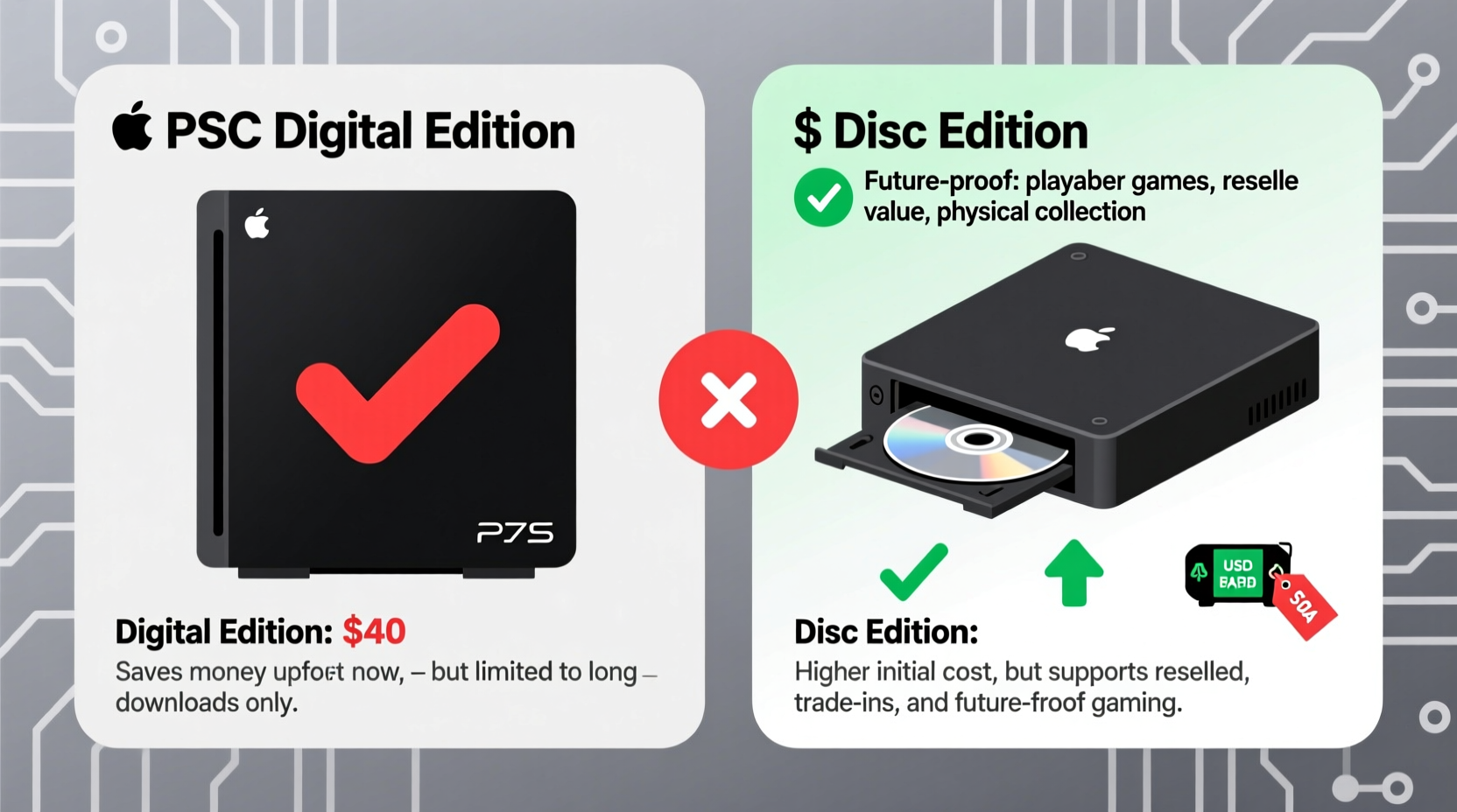 ps5 digital vs disc edition is saving money upfront actually a mistake in the long run