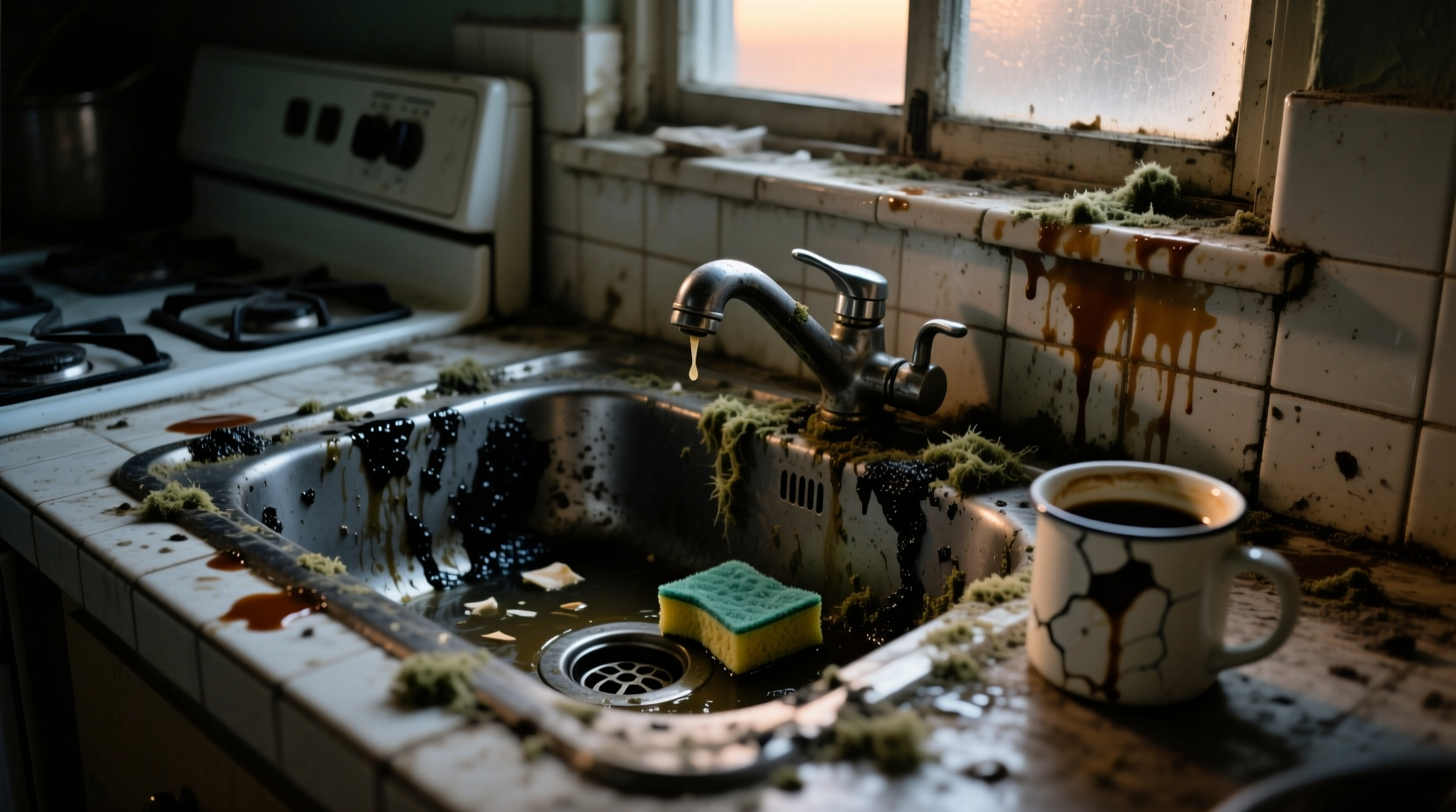 the dirtiest places in the kitchen