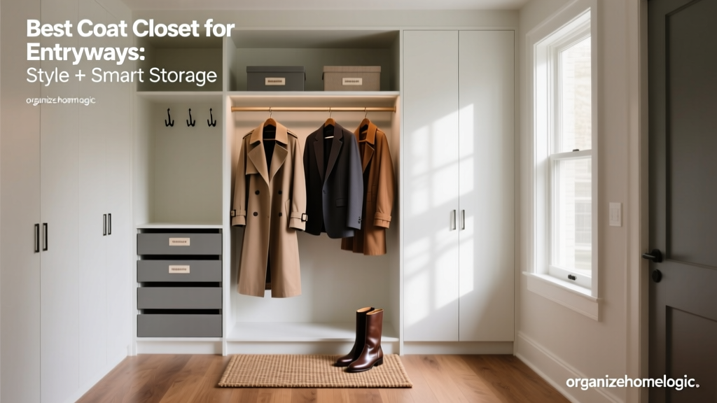 Best Coat Closet for Entryways: Style + Smart Storage