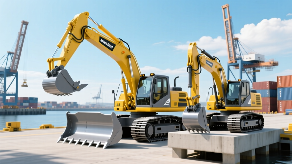 Marine Port Heavy Equipment Backhoe Cost Analysis 2026