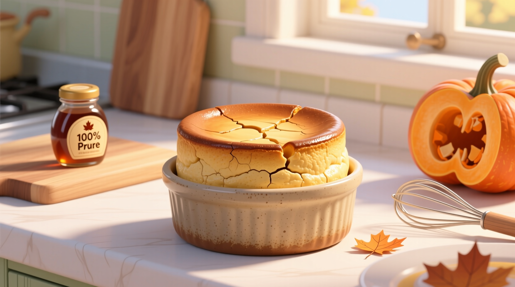french in a flash easy pumpkin maple breakfast souffles recipe