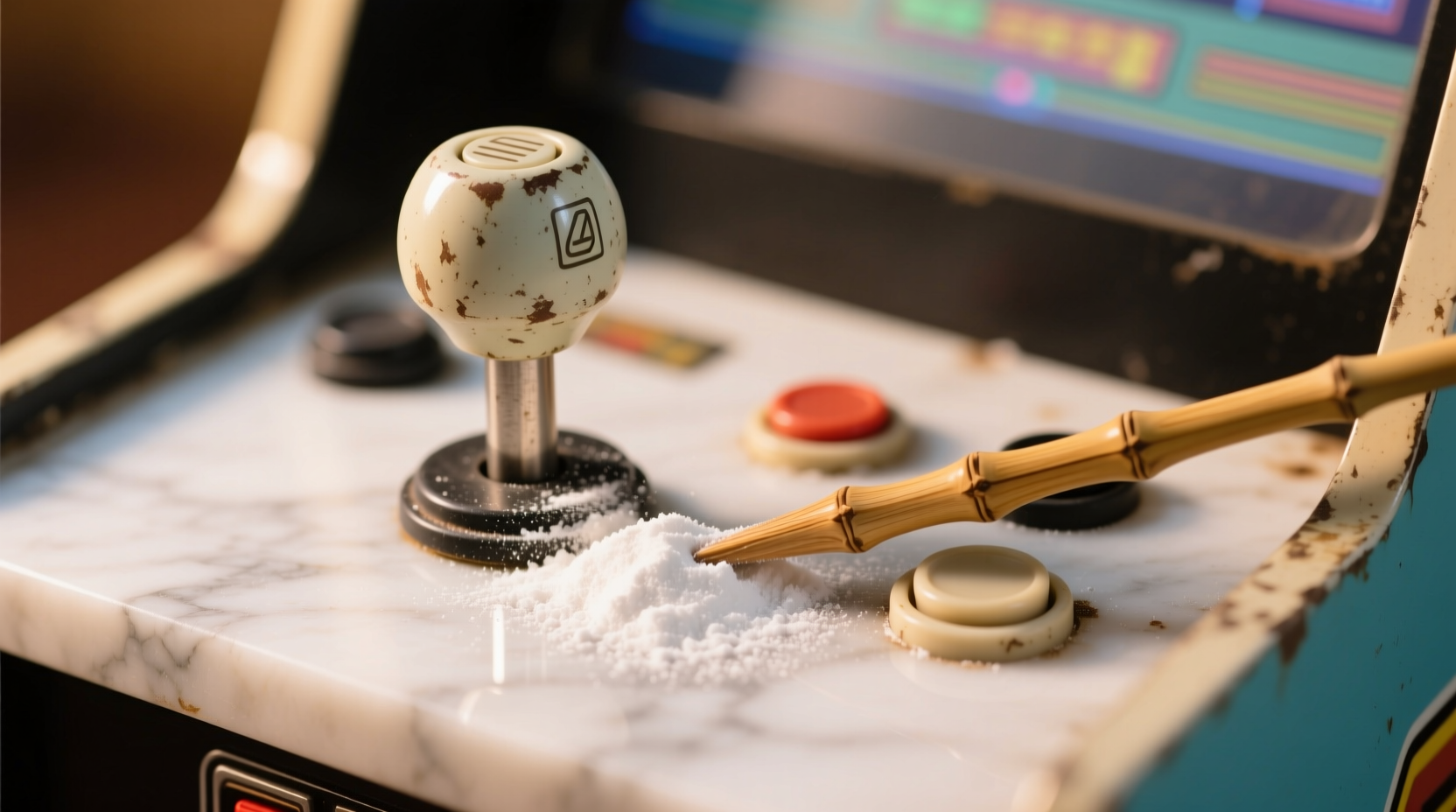 eco friendly cleaning retro joystick tops