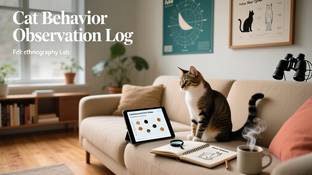 How to Study Cat Behavior DIY