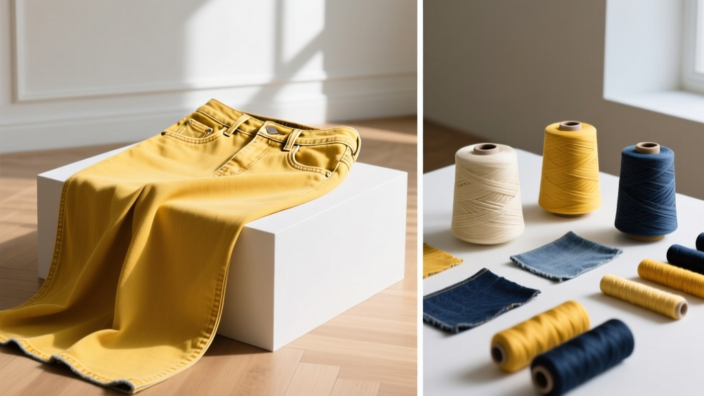 Yellow Denim Fabric: A Designer’s Guide to Performance & Palette