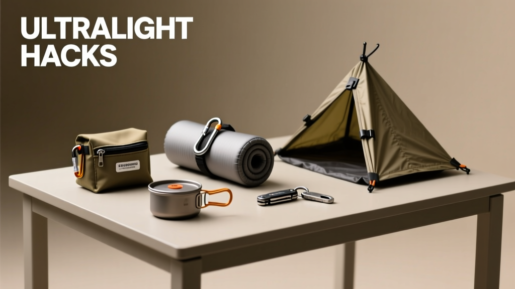 Best Ultralight Backpacking Gear Hacks: Real-World Weight Savings That Actually Work