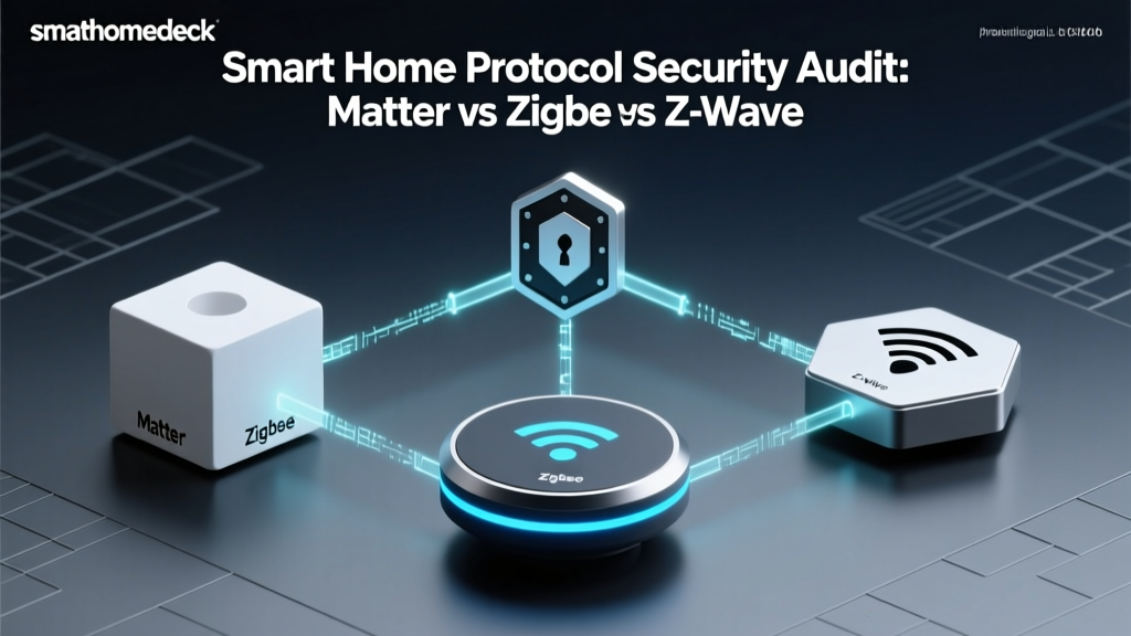 Smart Home Protocol Security Audit: Matter vs Zigbee vs Z-Wave