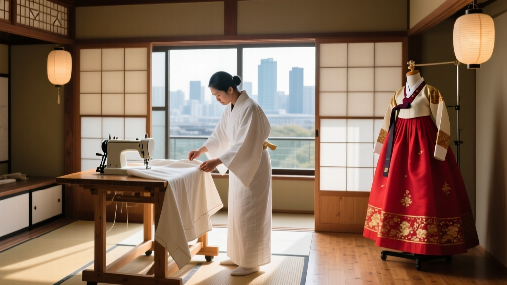 Best Kyoto Wasai & Seoul Hanbok Sewing Workshops 2026