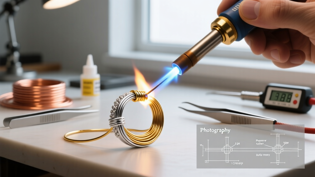 Torch Soldering Jewelry: A Visual Guide to Silver & Gold Joints