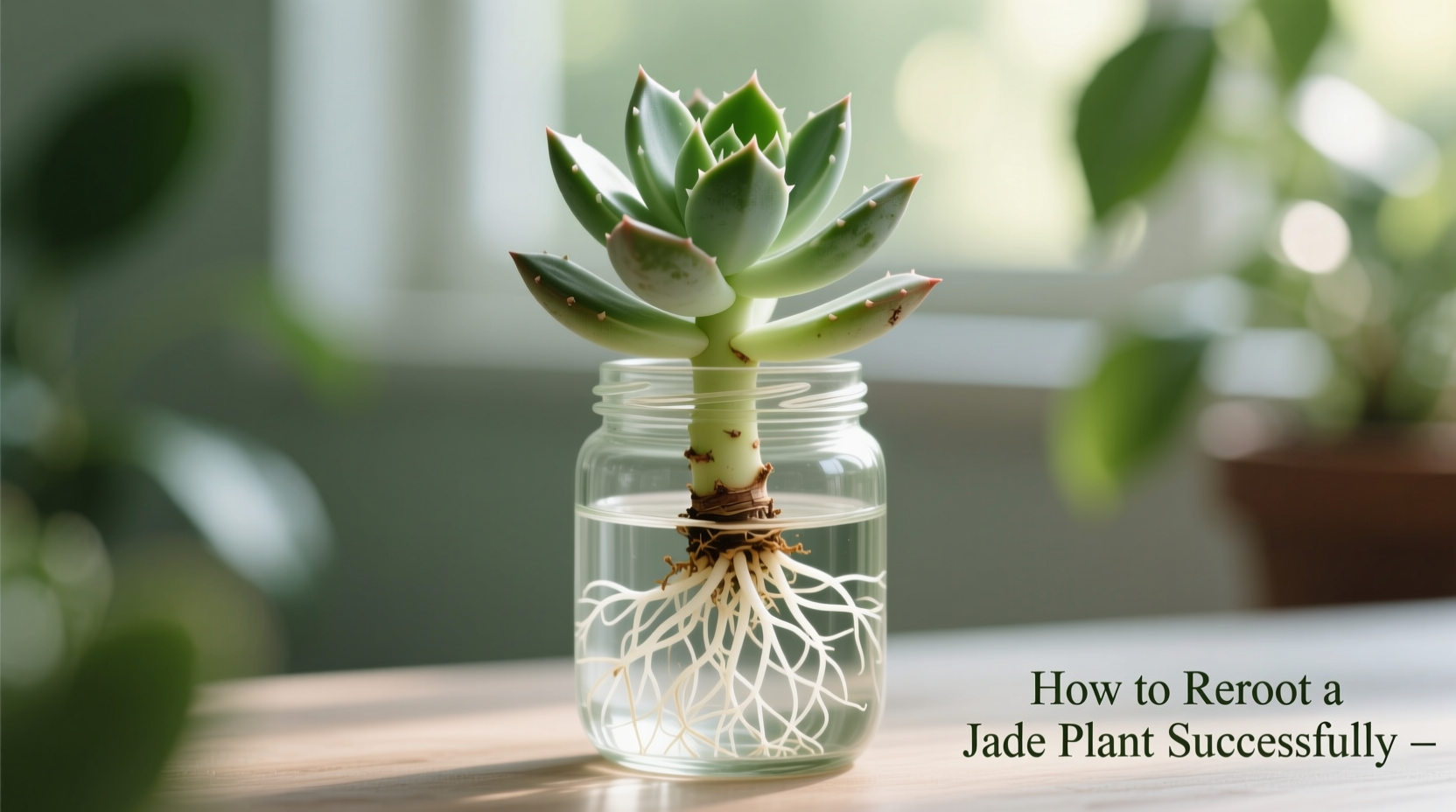 Reroot Jade Plants in 5 Steps | TheHomeSprouts