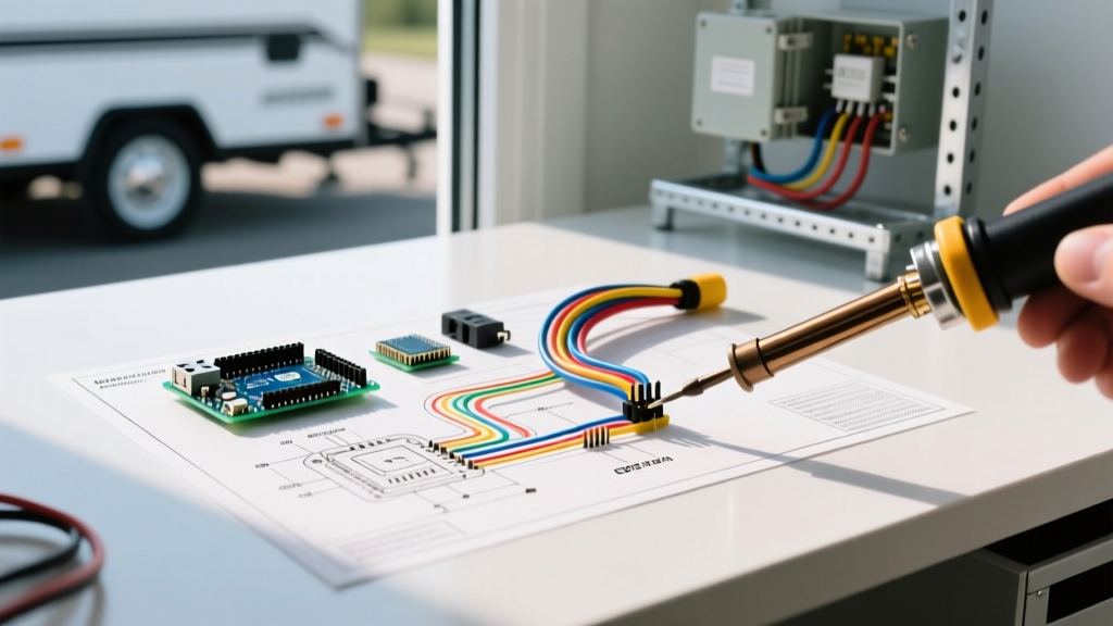 Troubleshooting With a Wiring Diagram for Utility Trailer Lights