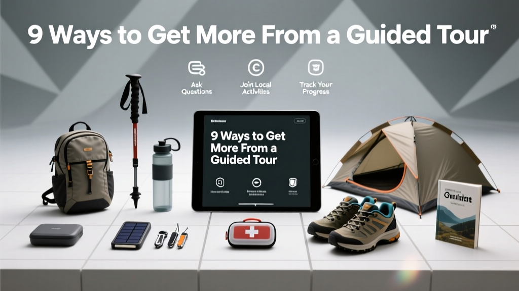 9 Ways To Get More From A Guided Tour: Practical Strategies Backed by Field Testing