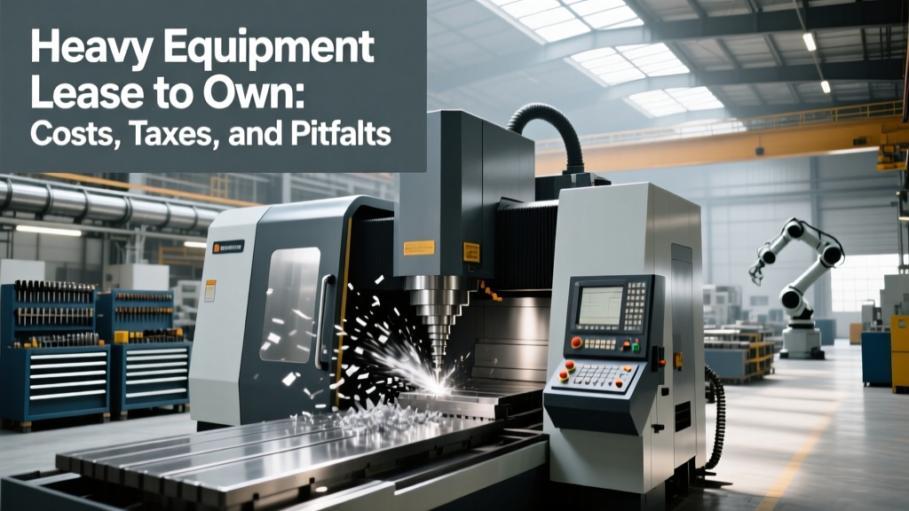 Heavy Equipment Lease to Own: Costs, Taxes, and Pitfalls