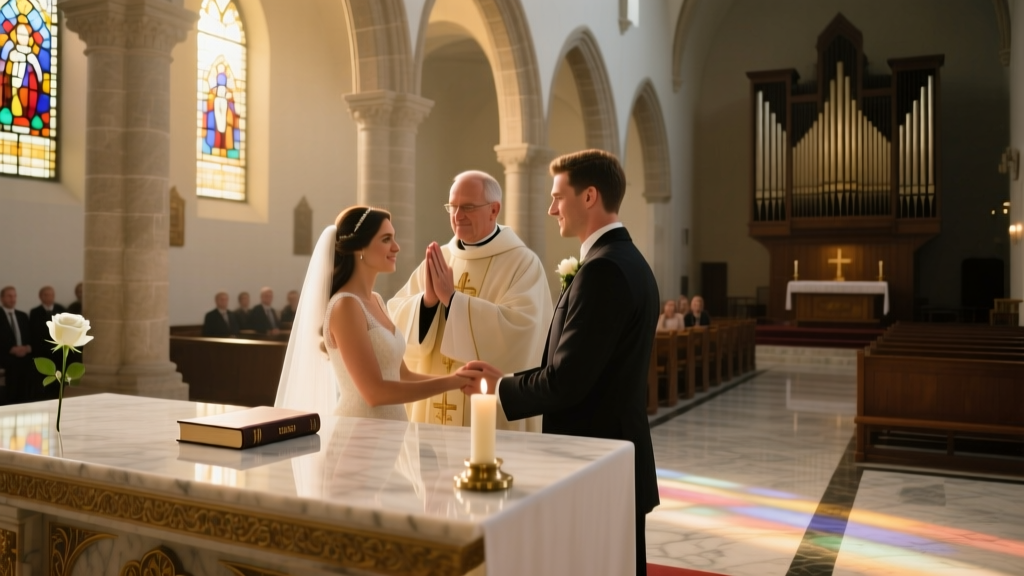 Catholic Wedding as Mass: What Canon Law Says