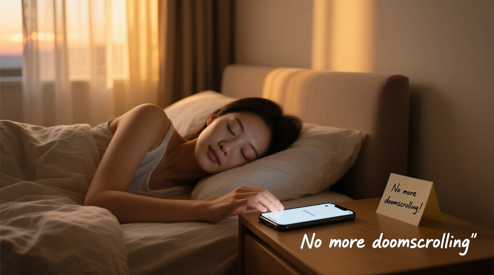 how to stop doomscrolling before bedtime effectively