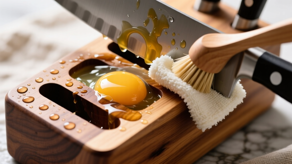 Tested: How to Get Raw Egg Out of Knife Block Fast