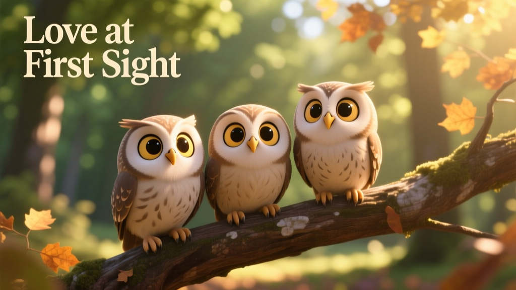 Video of Adorable Owls Who Look Like Cartoon Characters Have People Falling in Love